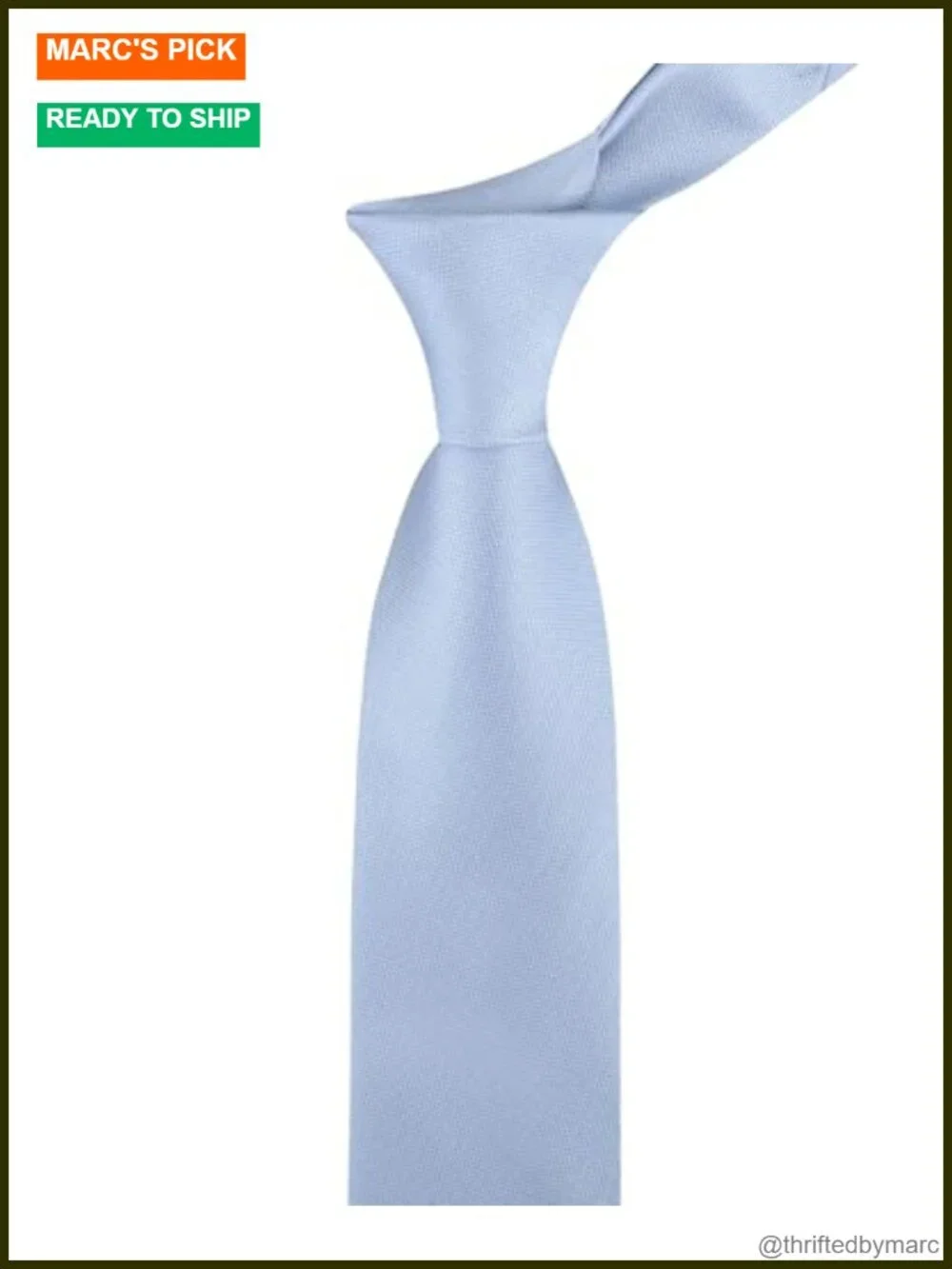 Classic Solid Tie – 3 1/8